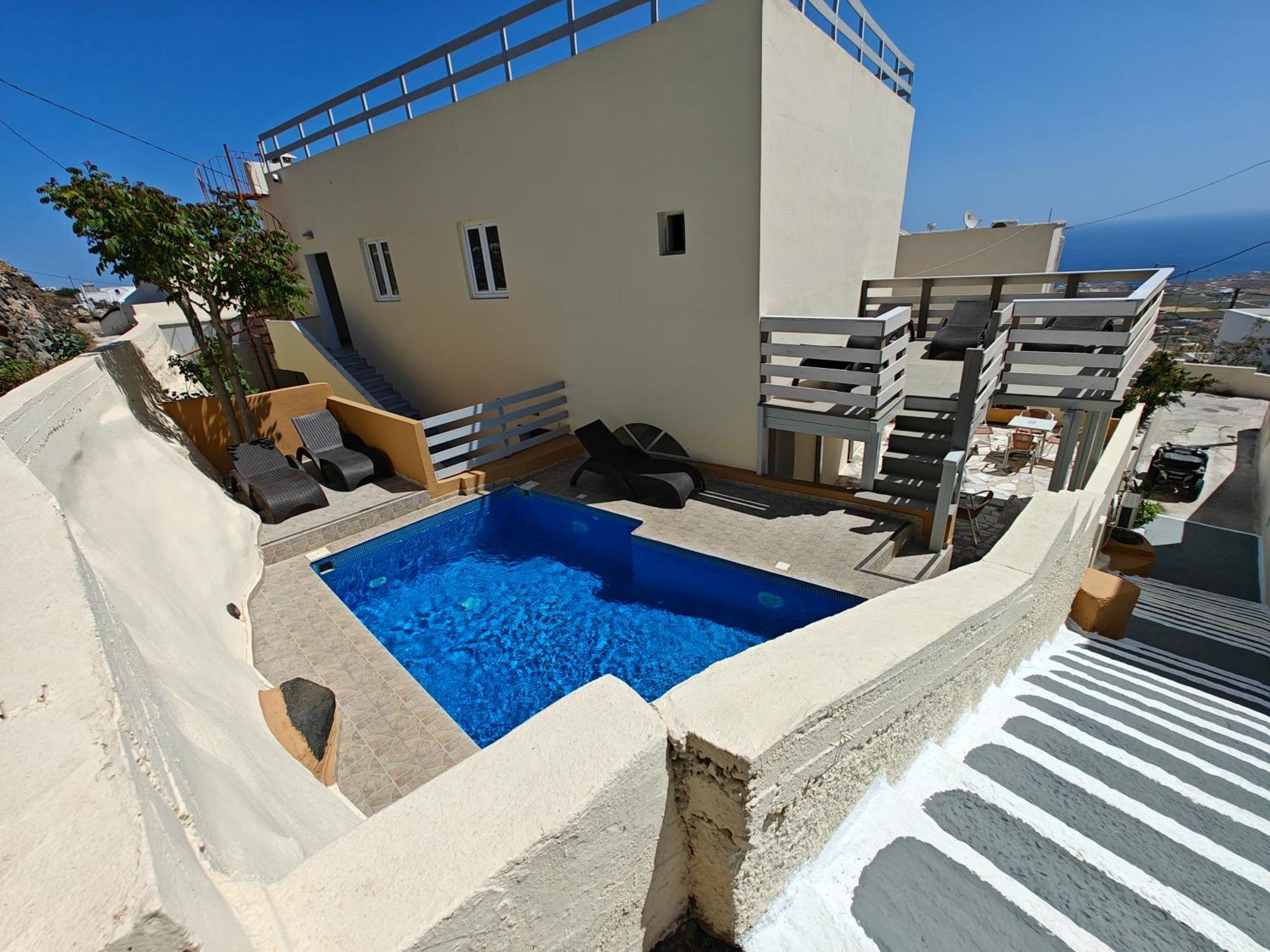 Anemomilos Villa Firostefani Exterior foto